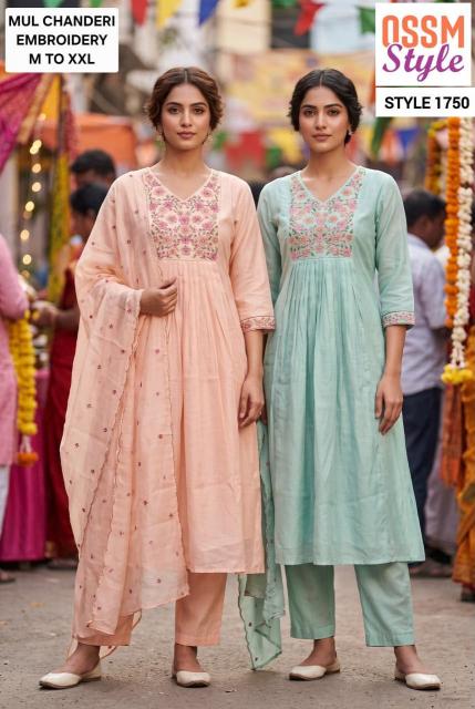 Ossm style 1750 kurtis catalogue wholesale ku